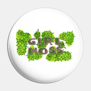 Girl moss Pin