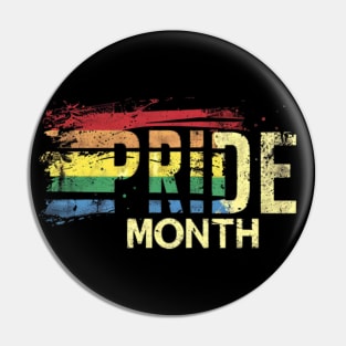 PRIDE MONTH, LGBTQ, equality, retro vinatage Pin