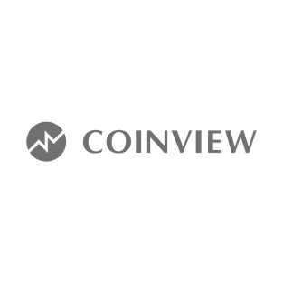 CoinView App User's Inner Circle Member - Grey Logo T-Shirt