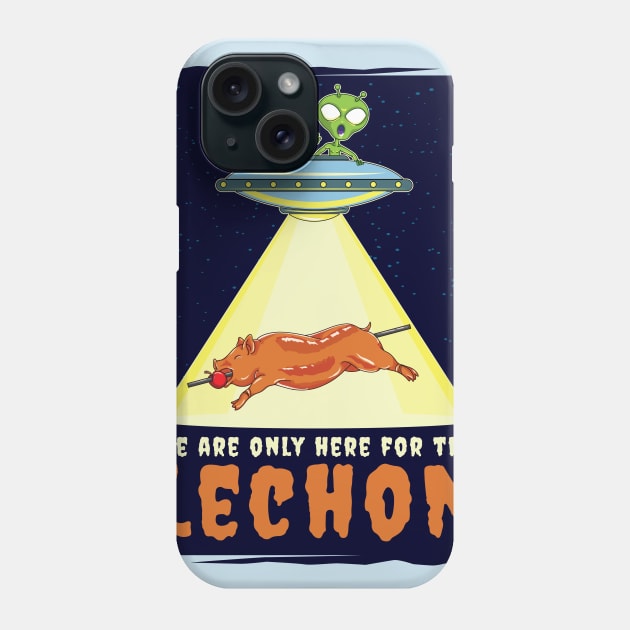 We are only here for the Lechon Phone Case by lando218