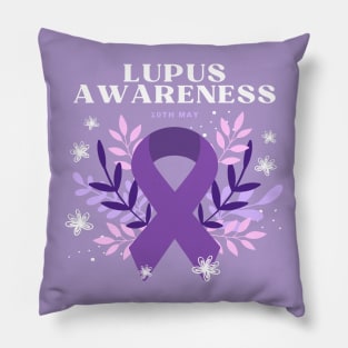 Lupus Awareness May 10th. Pillow