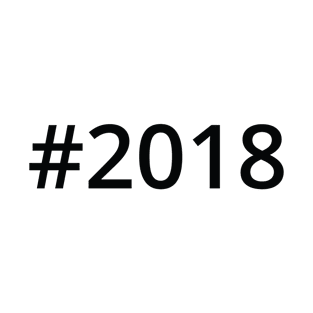 Hashtag 2018 T-Shirt