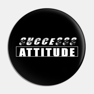 Success Attitude Pin