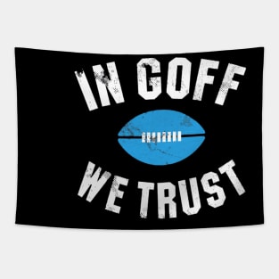 Jared Goff In Goff We Trust Tapestry