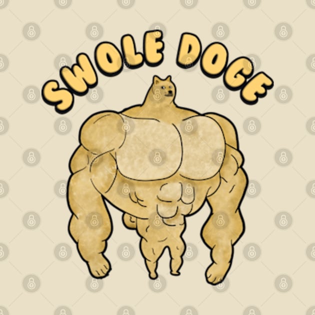 Swole Doge Meme by Barnyardy