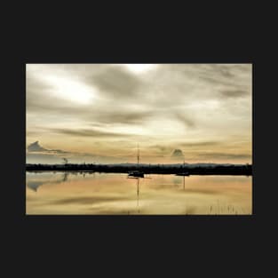 Reflections on the River Blackwater, Maldon, Essex T-Shirt