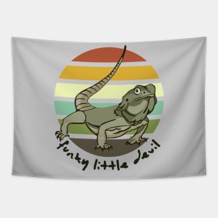 Chinese Water Dragon Funky Little Devil Tapestry