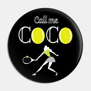 Coco gauff Pin