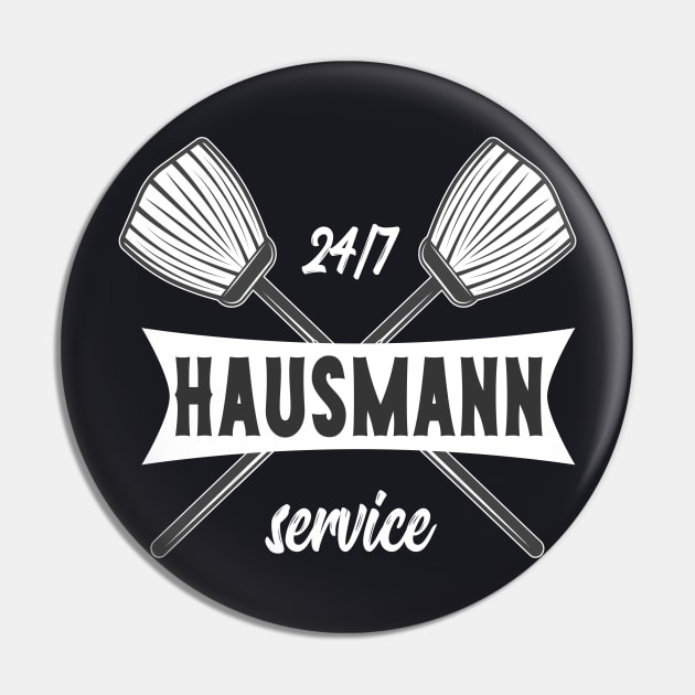 Vintage Stil lustiges Hausmann Shirt Pin by Foxxy Merch