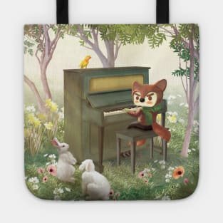 Forest Piano Tote