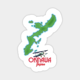 Okinawa Japan map Magnet