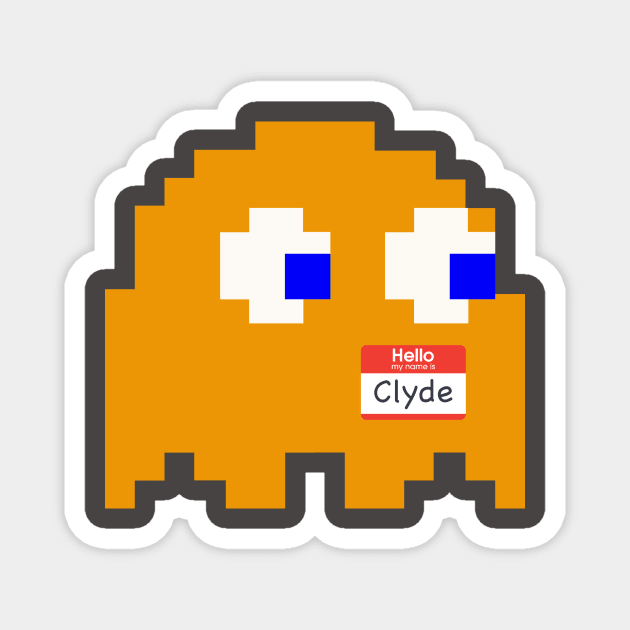 Hello, my name is Clyde Magnet by teepublic9824@ryanbott.com