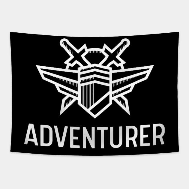 Adventurer - Adventurers Club - Adventurers League Tapestry by ballhard