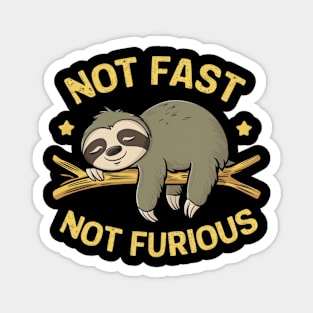 NOT FAST NOT FURIOUS Magnet