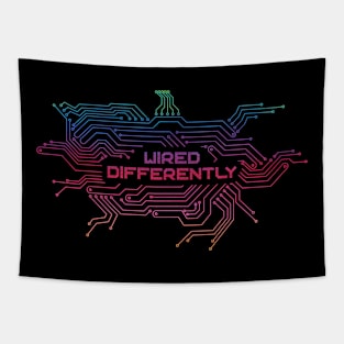 Wired Differently Tapestry