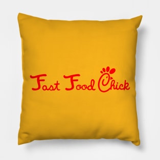 Fast Food Chick Pillow