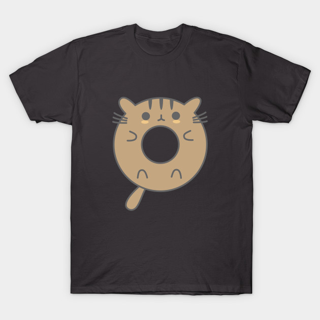 Cute Donut Cat T-Shirt - Cat - T-Shirt | TeePublic