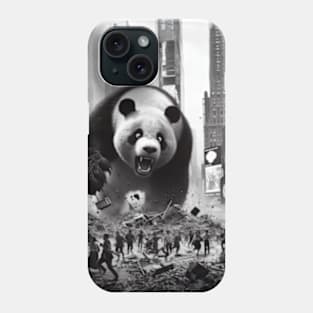 "Pandadoom": Chaos Strikes the City Phone Case