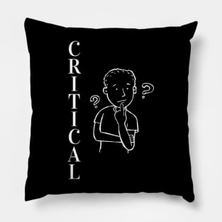 Critical Thinker Pillow