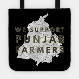 WE SUPPORT PUNJAB FARMERS Tote