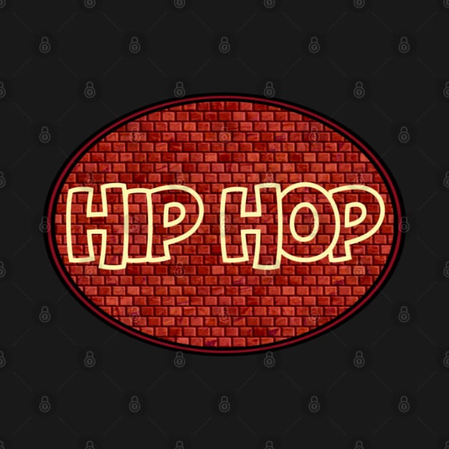 Hip hop wall logo by CrosstyleArt