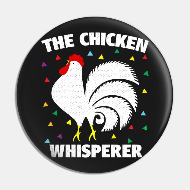 Chicken Whisperer Rooster Pin by BraaiNinja
