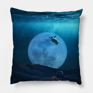 DEEP SEA GALAXY. Pillow