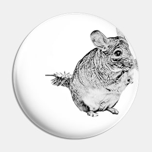 Chinchilla Pin