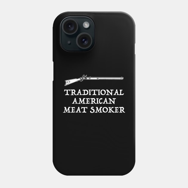 Black Powder Muzzleloader Hunting Phone Case by Huhnerdieb Apparel