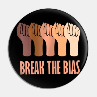 Womens We Rise Together Break The Bias Womens Day 2024 Pin