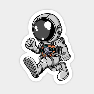 Astronaut Robotic Machine Magnet