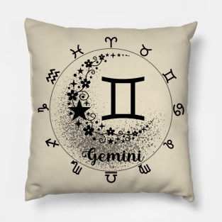 esoteric zodiac signs Pillow