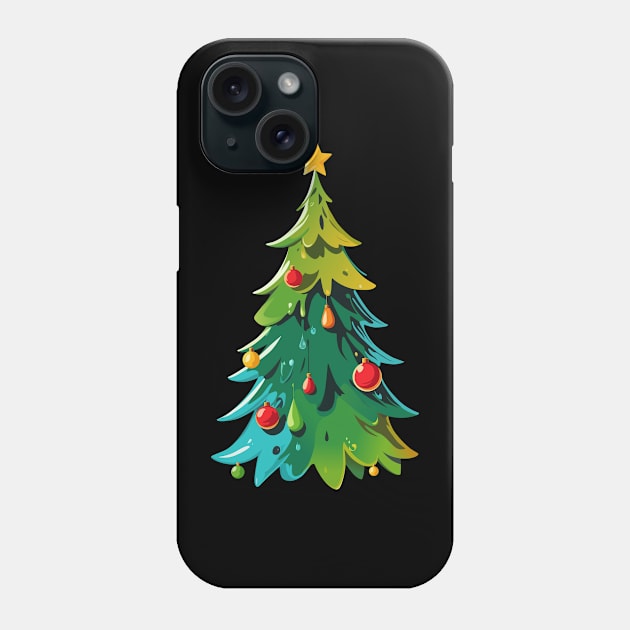 Ice Cream Christmas Tree Phone Case by bobyberto