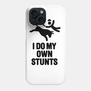 Funny Bullfighting Bullfighter Matador Corrida I do my own stunts, Spanish style bullfighting Phone Case