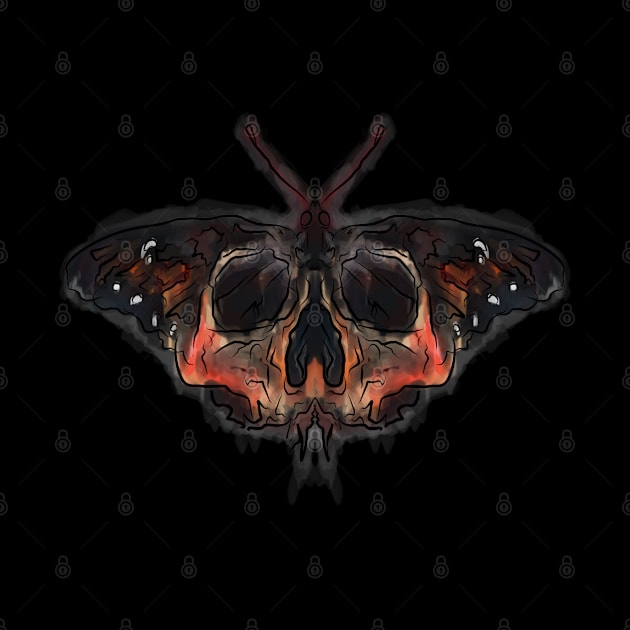 Death head butterfly by wet_chicken_lip