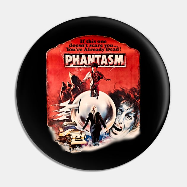 phantasm Pin by UNDER THE QUARTER