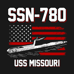 SSN-780 USS Missouri T-Shirt T-Shirt