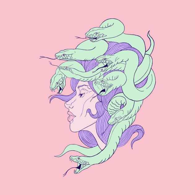 Medusa by Lukish
