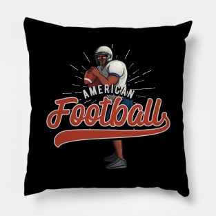 American Football Player Pillow