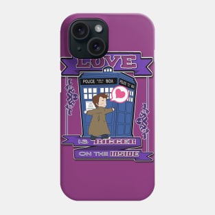 LOVE is Bigger on the Inside Phone Case