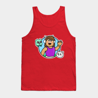 Roblox Girl Tank Tops Teepublic