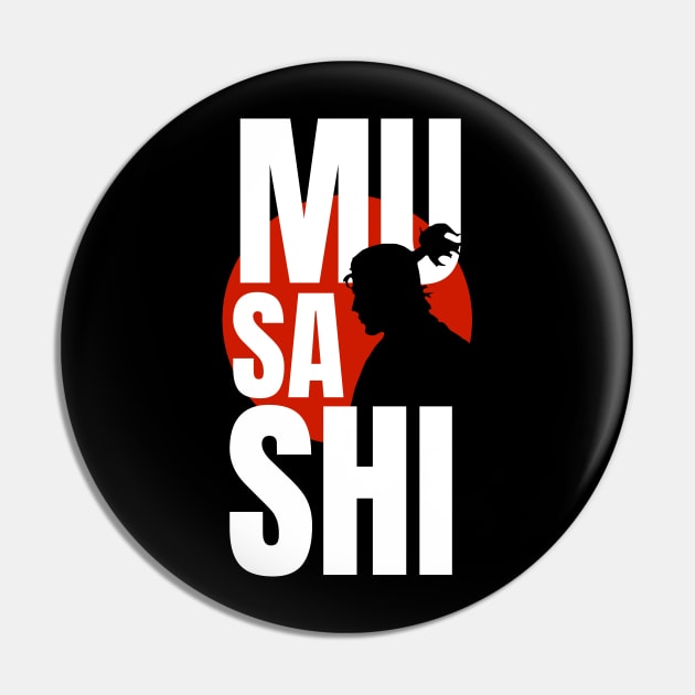 Musashi Warrior Pin by Rules of the mind