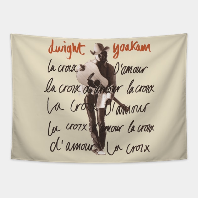 La Croix D\'Amour Tapestry by Notabo_a