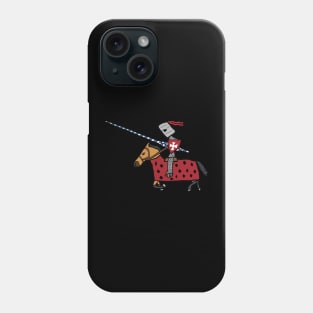 Jousting Knight Phone Case