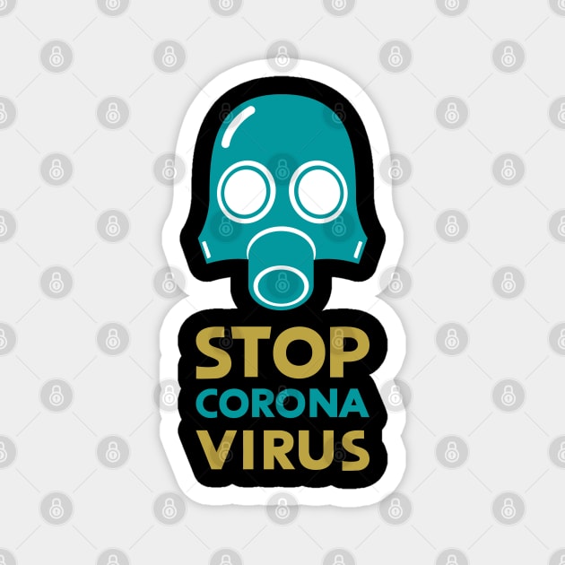 stop virus 2020 Magnet by Grishman4u