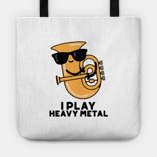 I Play Heavy Metal Cute Tuba Pun Tote