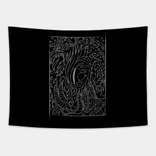 Coiled Dragon Tapestry