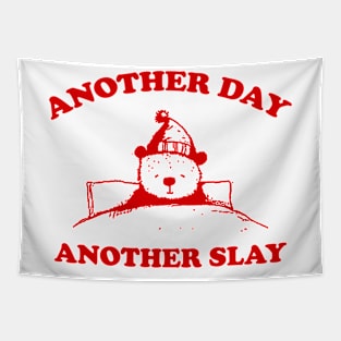 Another day another slay shirt, Vintage Drawing T Shirt, Cartoon Meme Tapestry