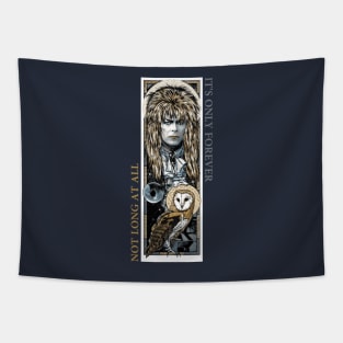 Labyrinth Collage Tapestry