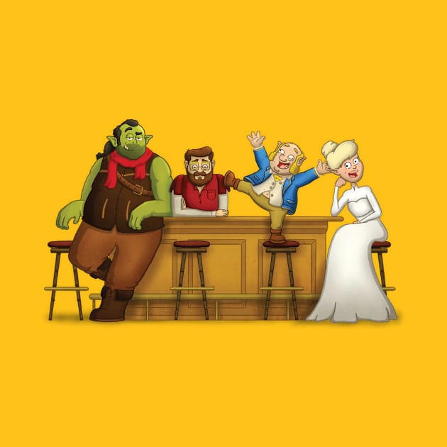 SitcomD&D Characters by sitcomdnd